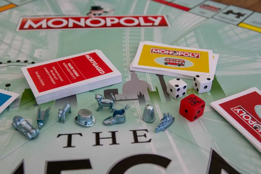 Mega Edition Monopoly board game (Hasbro games)