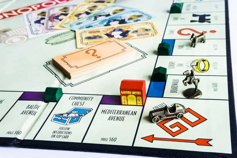 Monopoly Property Trading board game from Parker Brothers