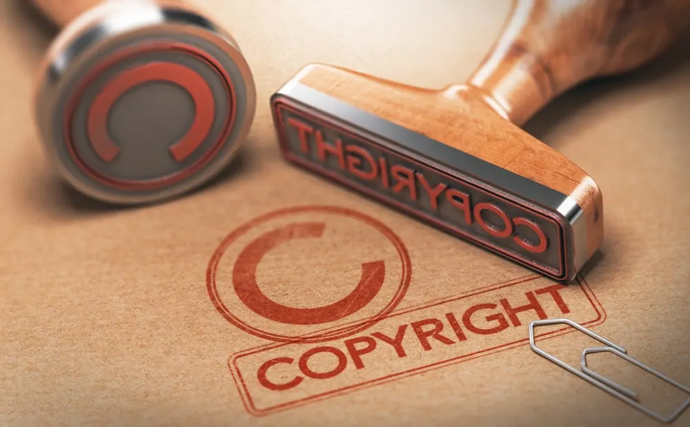 Concept of copyrighted material
