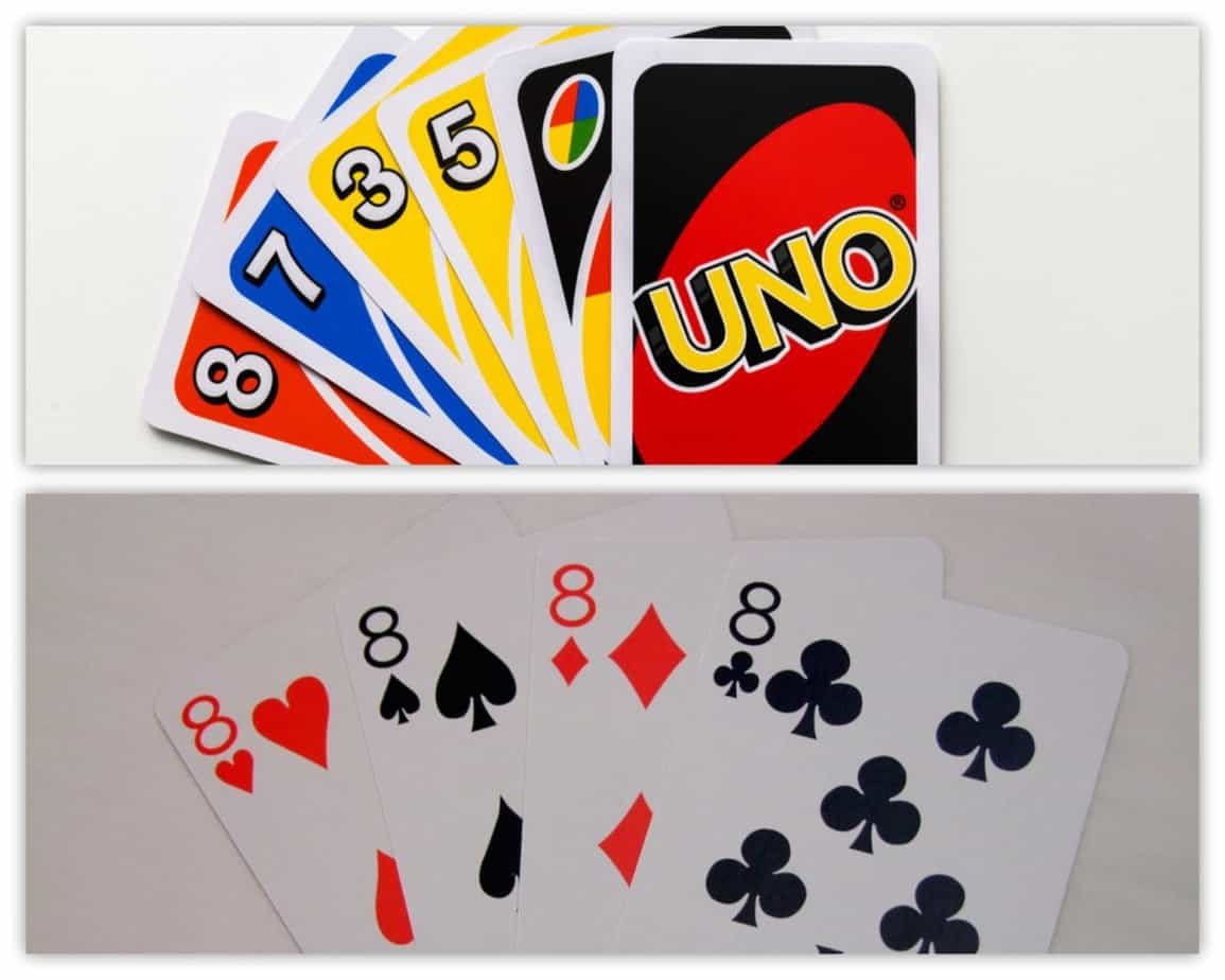 Uno vs Crazy Eigths (Card Games) 1