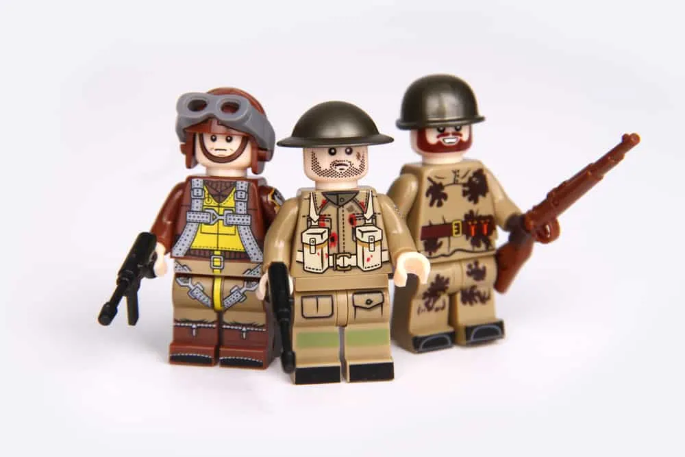 World War 2 Series; Portrait of The Allies soldier in Action