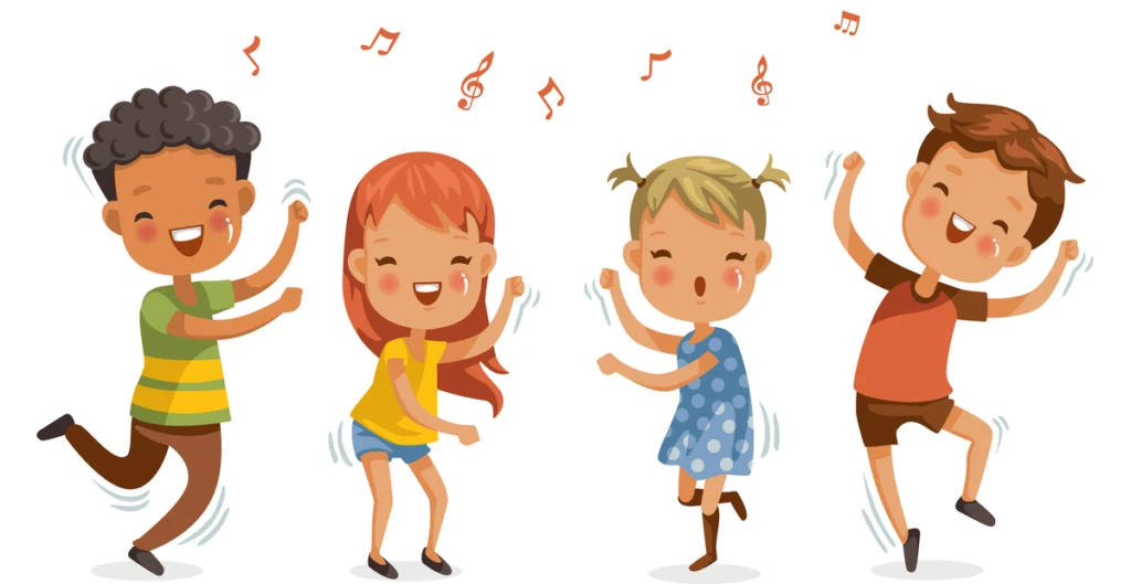 Children dancing