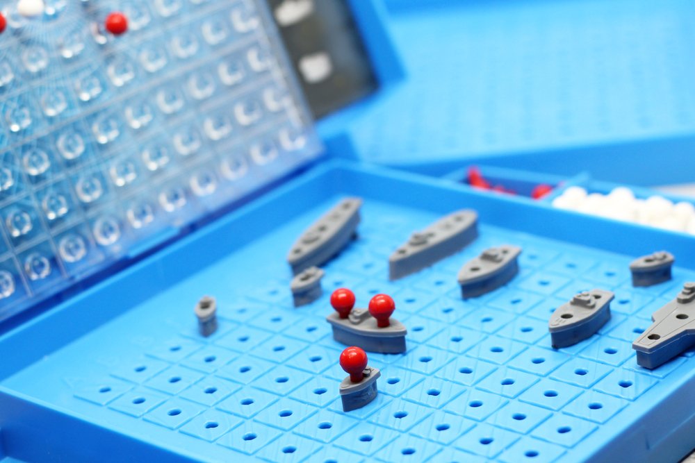 playing Board in the game battleship